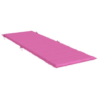 Thumbnail for Sonnenliegen-Auflage Rosa Oxford-Gewebe