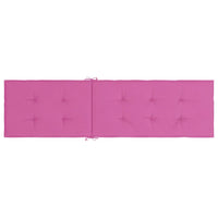 Thumbnail for Liegestuhl-Auflage Rosa Oxford-Gewebe