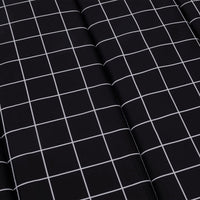 Thumbnail for Sonnenliegen-Auflage Schwarz Karomuster Oxford-Gewebe