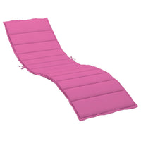 Thumbnail for Sonnenliegen-Auflage Rosa Oxford-Gewebe