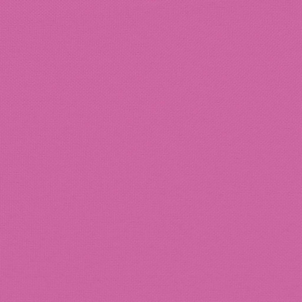 Sonnenliegen-Auflage Rosa Oxford-Gewebe