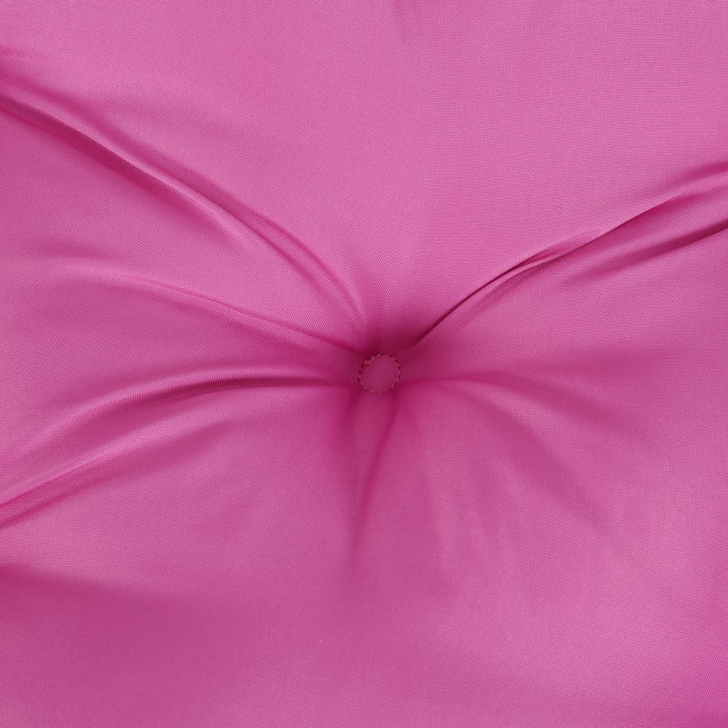 Stuhlkissen 6 Stk. Rosa 50x50x7 cm Stoff