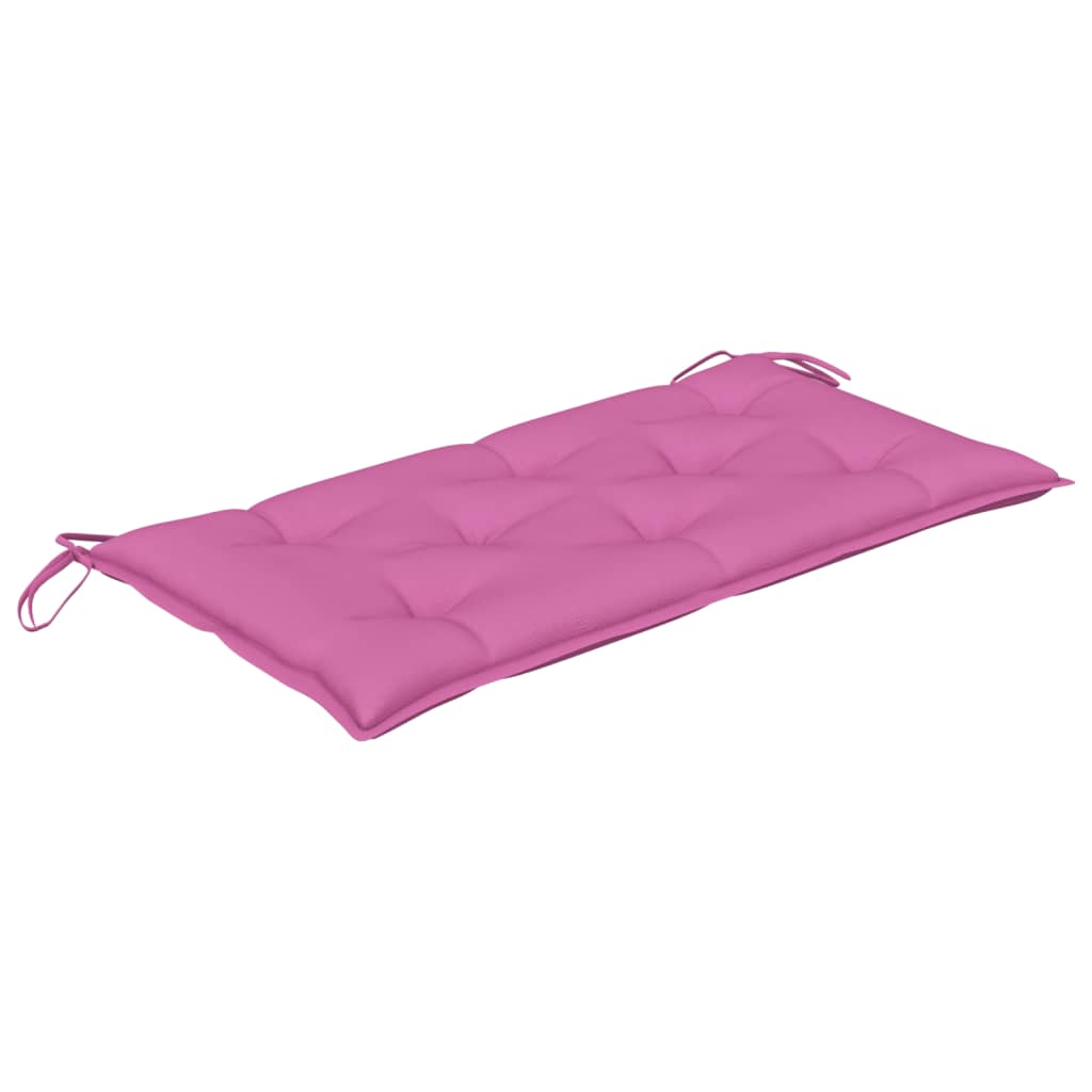 Bankauflage Rosa 100x50x7 cm Stoff