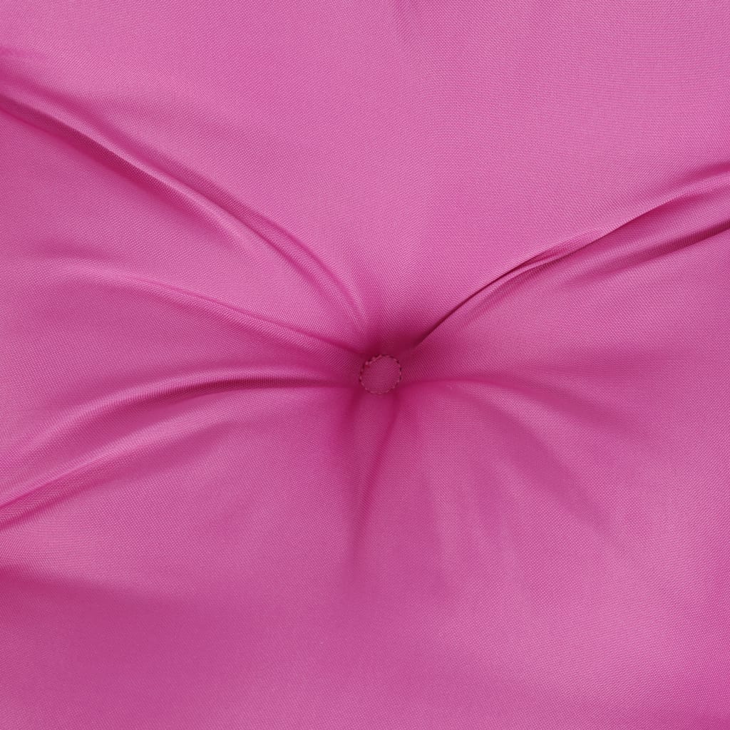 Bankauflage Rosa 100x50x7 cm Stoff