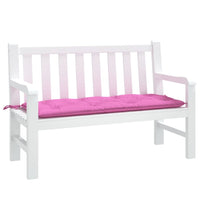 Thumbnail for Gartenbank-Auflage Rosa 120x50x7 cm Stoff