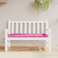 Thumbnail for Gartenbank-Auflage Rosa 120x50x7 cm Stoff