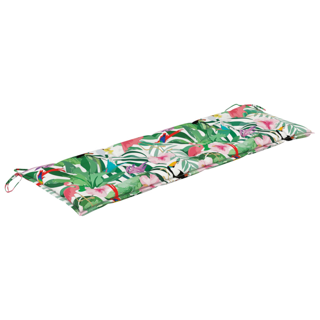 Bankauflage Mehrfarbig 150x50x7 cm Stoff