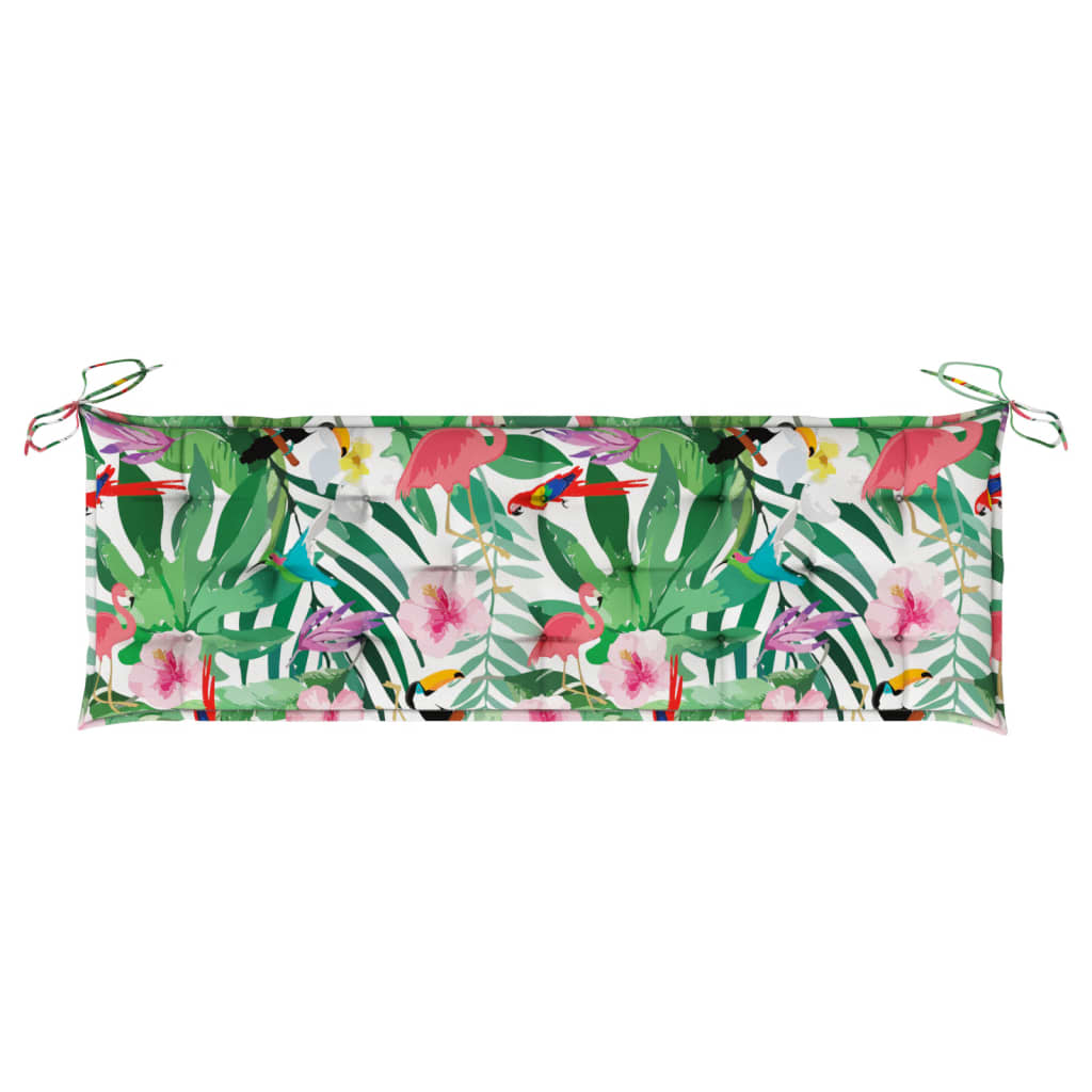 Bankauflage Mehrfarbig 150x50x7 cm Stoff