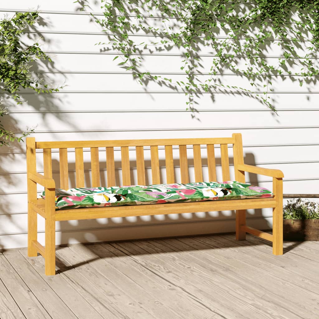 Bankauflage Mehrfarbig 150x50x7 cm Stoff