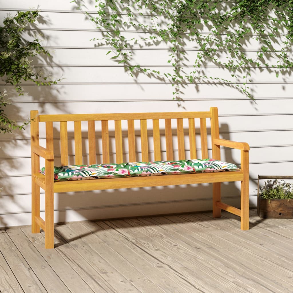 Bankauflage Mehrfarbig 180x50x7 cm Stoff