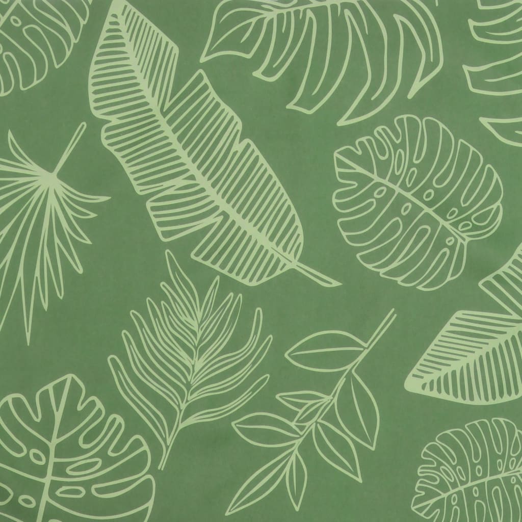 Bankauflage Blattmuster 180x50x7 cm Stoff