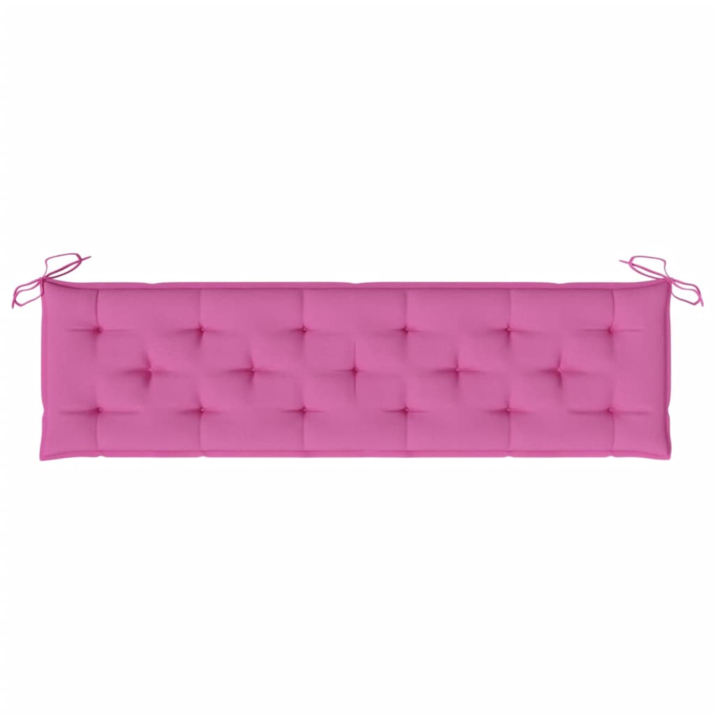 Bankauflage Rosa 180x50x7 cm Stoff