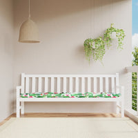 Thumbnail for Gartenbank-Auflage Mehrfarbig 200x50x7 cm Stoff