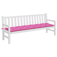 Thumbnail for Gartenbank-Auflage Rosa 200x50x7 cm Stoff