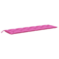 Thumbnail for Gartenbank-Auflage Rosa 200x50x7 cm Stoff
