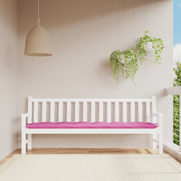 Thumbnail for Gartenbank-Auflage Rosa 200x50x7 cm Stoff