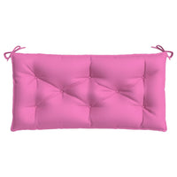 Thumbnail for Gartenbank-Auflagen 2-tlg. Rosa 100x50x7 cm Stoff