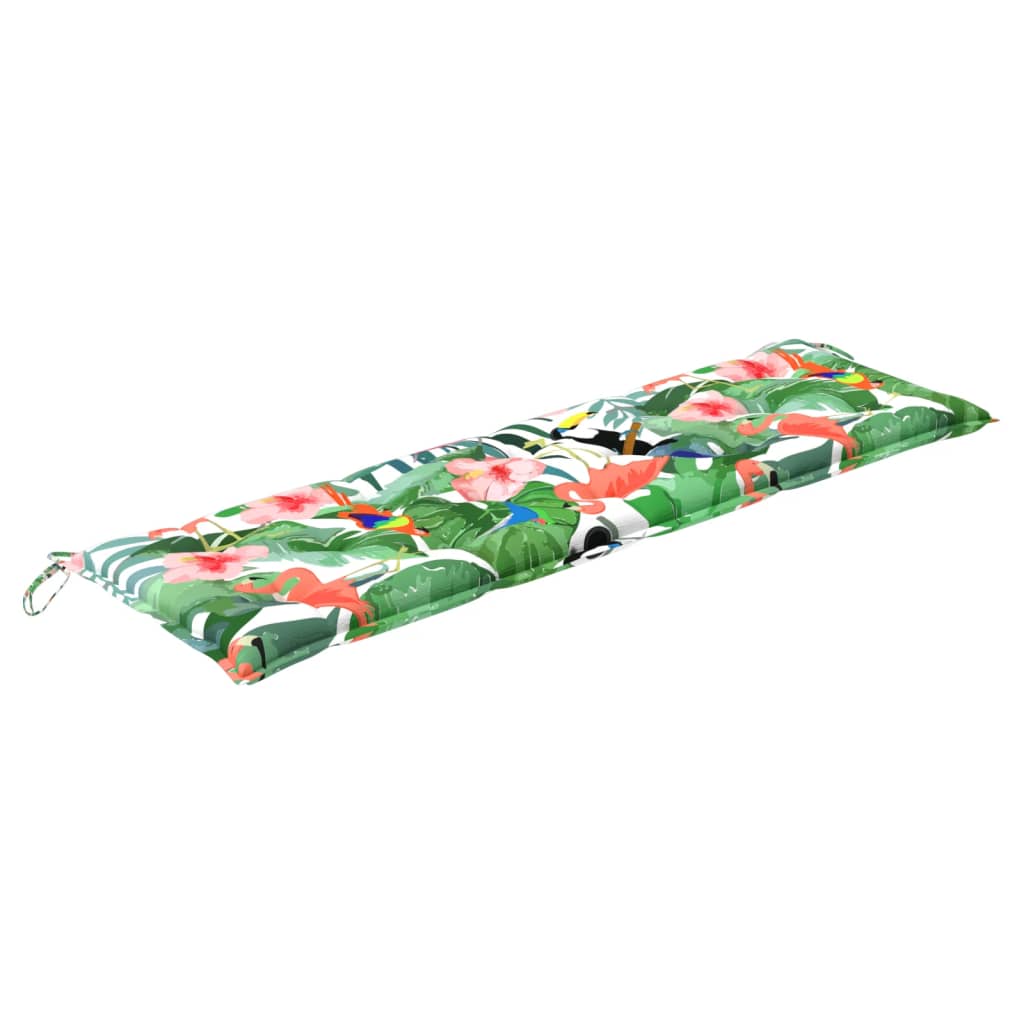 Bankauflagen 2 Stk. Mehrfarbig 180x50x7 cm Stoff