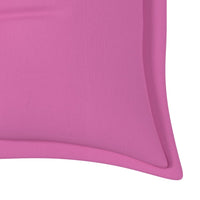 Thumbnail for Bankauflagen 2 Stk. Rosa 180x50x7 cm Stoff