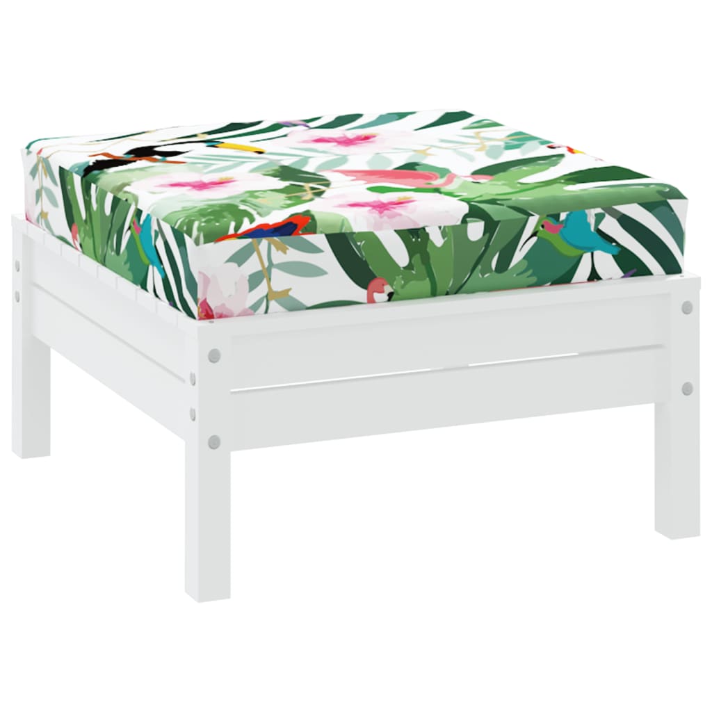 Palettenkissen Mehrfarbig 60x60x10 cm Oxford-Gewebe