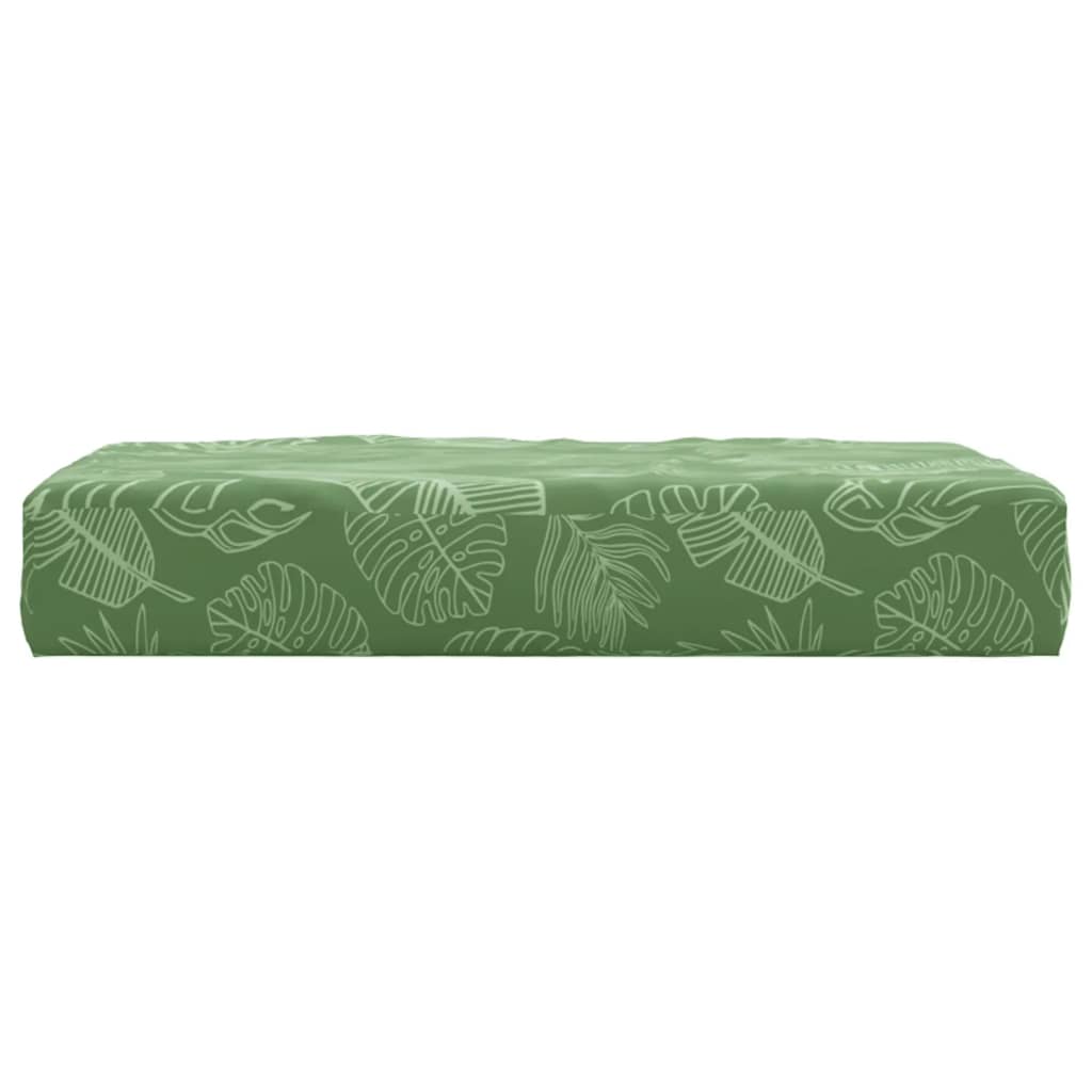 Palettenkissen Blattmuster 60x60x10 cm Oxford-Gewebe