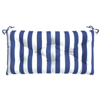 Thumbnail for Gartenbank-Auflage Blau&Weiß Gestreift 110x50x7 cm Stoff