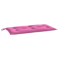 Thumbnail for Gartenbank-Auflage Rosa 110x50x7 cm Stoff