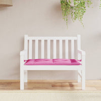 Thumbnail for Gartenbank-Auflage Rosa 110x50x7 cm Stoff
