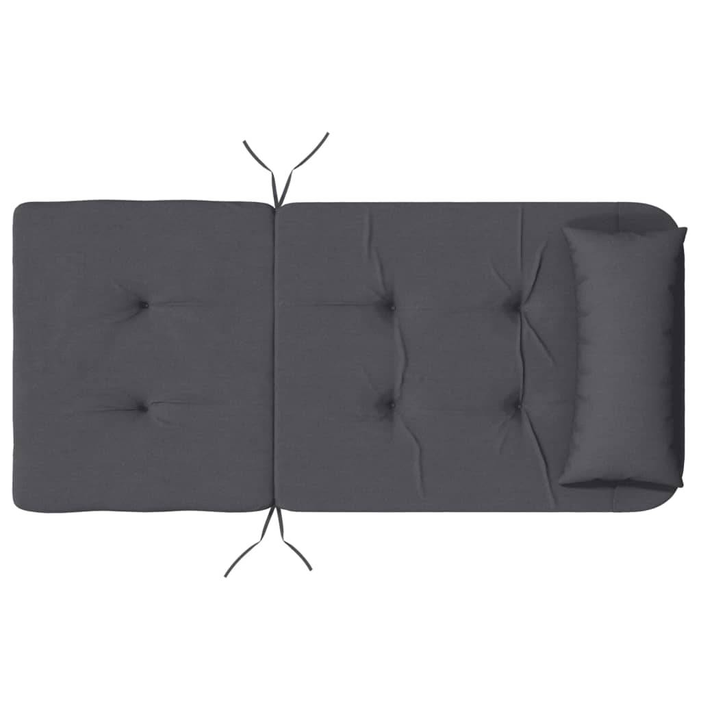 Adirondack-Auflagen 2 Stk. Anthrazit Oxford-Gewebe