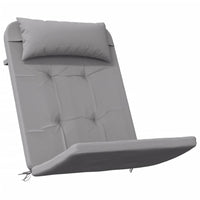 Thumbnail for Adirondack-Auflagen 2 Stk. Grau Oxford-Gewebe