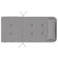 Thumbnail for Adirondack-Auflagen 2 Stk. Grau Oxford-Gewebe