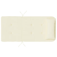 Thumbnail for Adirondack-Auflagen 2 Stk. Creme Oxford-Gewebe