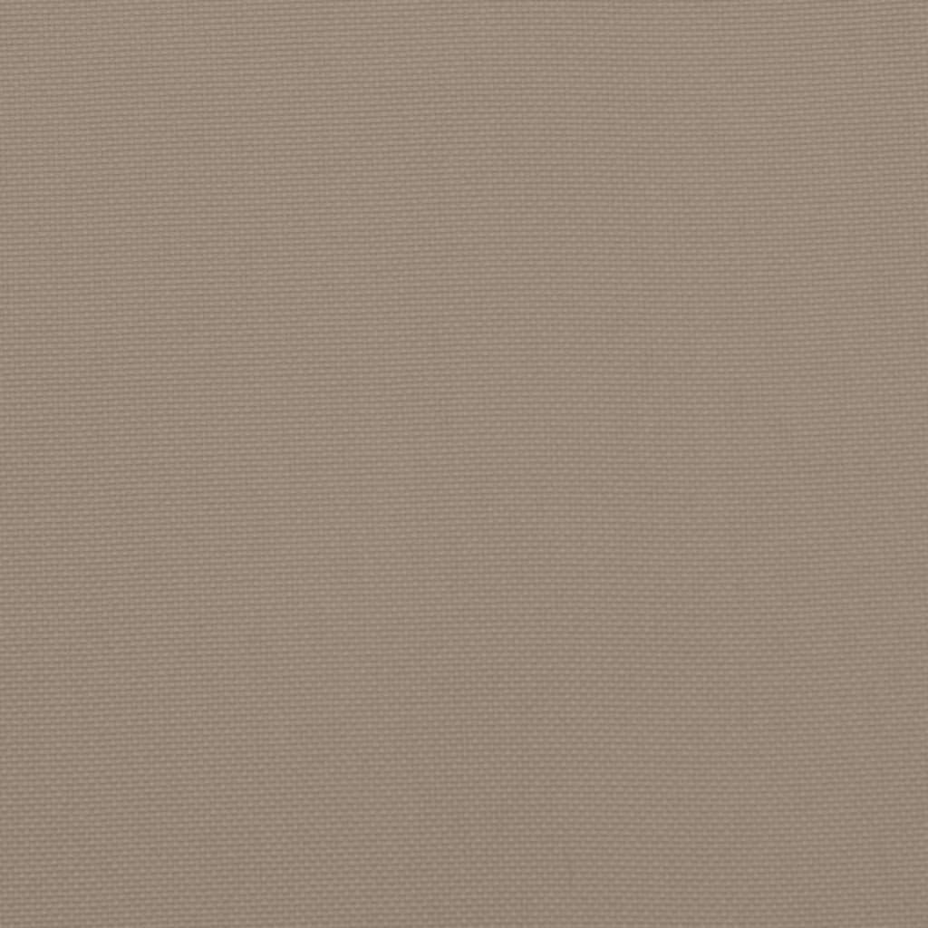 Adirondack-Auflagen 2 Stk. Taupe Oxford-Gewebe