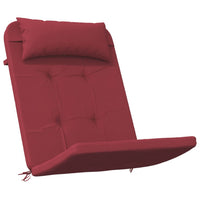 Thumbnail for Adirondack-Auflagen 2 Stk. Weinrot Oxford-Gewebe