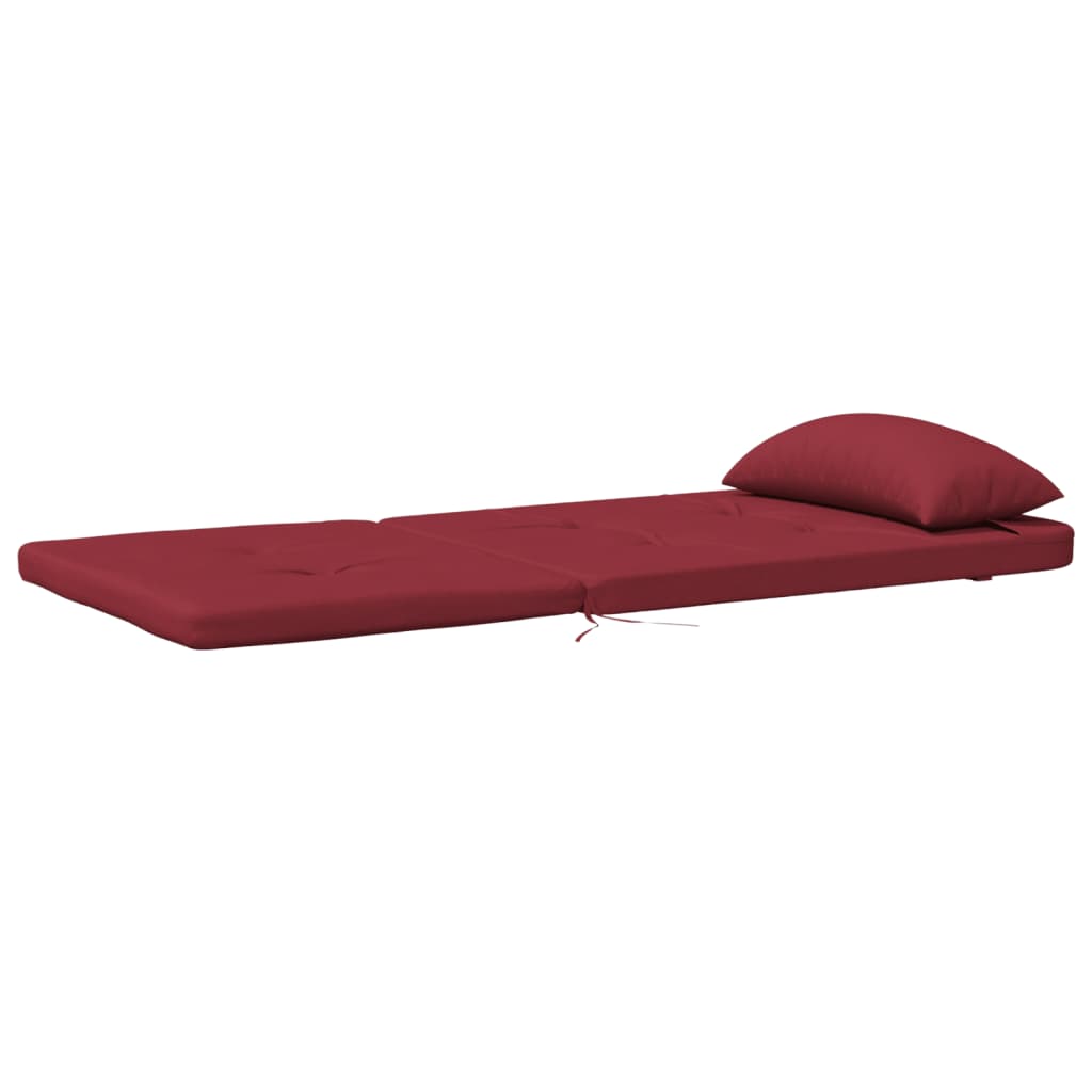 Adirondack-Auflagen 2 Stk. Weinrot Oxford-Gewebe