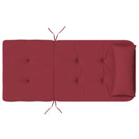 Thumbnail for Adirondack-Auflagen 2 Stk. Weinrot Oxford-Gewebe