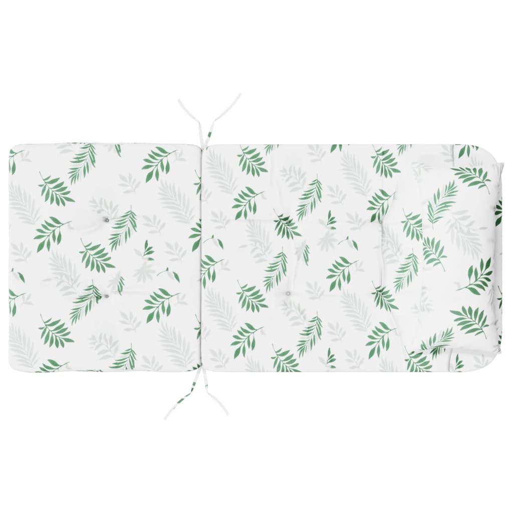 Adirondack-Auflagen 2 Stk. Blattmuster Oxford-Gewebe
