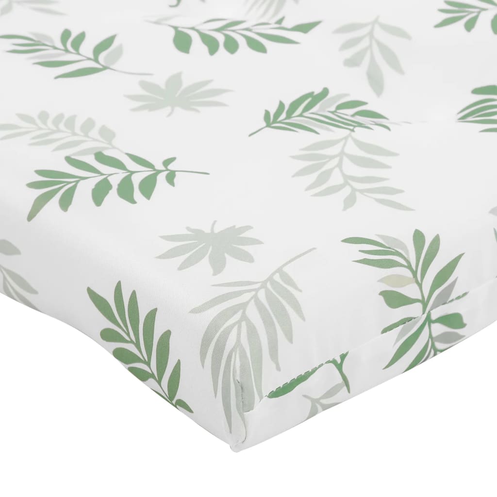 Adirondack-Auflagen 2 Stk. Blattmuster Oxford-Gewebe