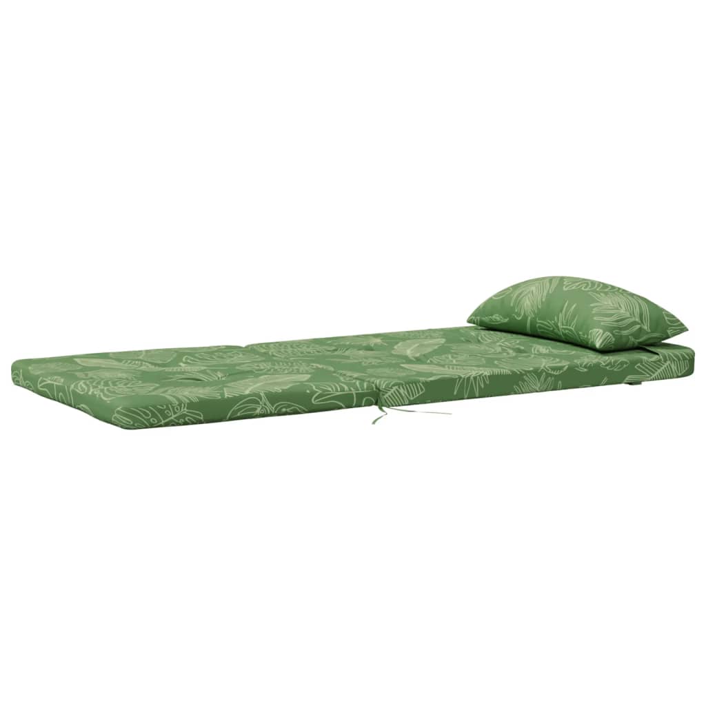 Adirondack-Auflagen 2 Stk. Blattmuster Oxford-Gewebe