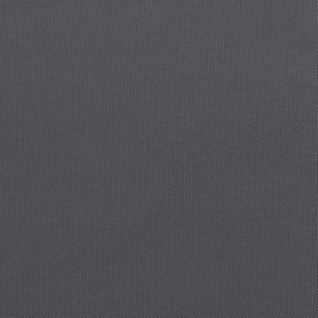 Sonnenliegen-Auflage Anthrazit 180x60x3 cm Oxford-Gewebe