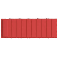 Thumbnail for Sonnenliegen-Auflage Rot 180x60x3 cm Oxford-Gewebe