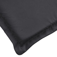 Thumbnail for Sonnenliegen-Auflage Schwarz 180x60x3 cm Oxford-Gewebe