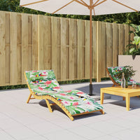 Thumbnail for Sonnenliegen-Auflage Mehrfarbig 180x60x3 cm Oxford-Gewebe