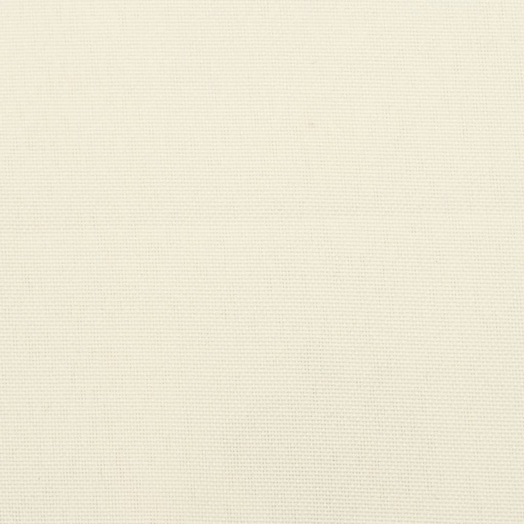 Hochlehner-Auflagen 2 Stk. Creme Oxford-Gewebe