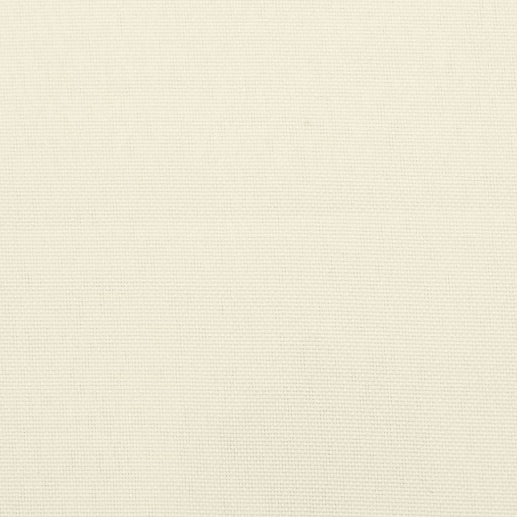 Hochlehner-Auflagen 4 Stk. Creme Oxford-Gewebe