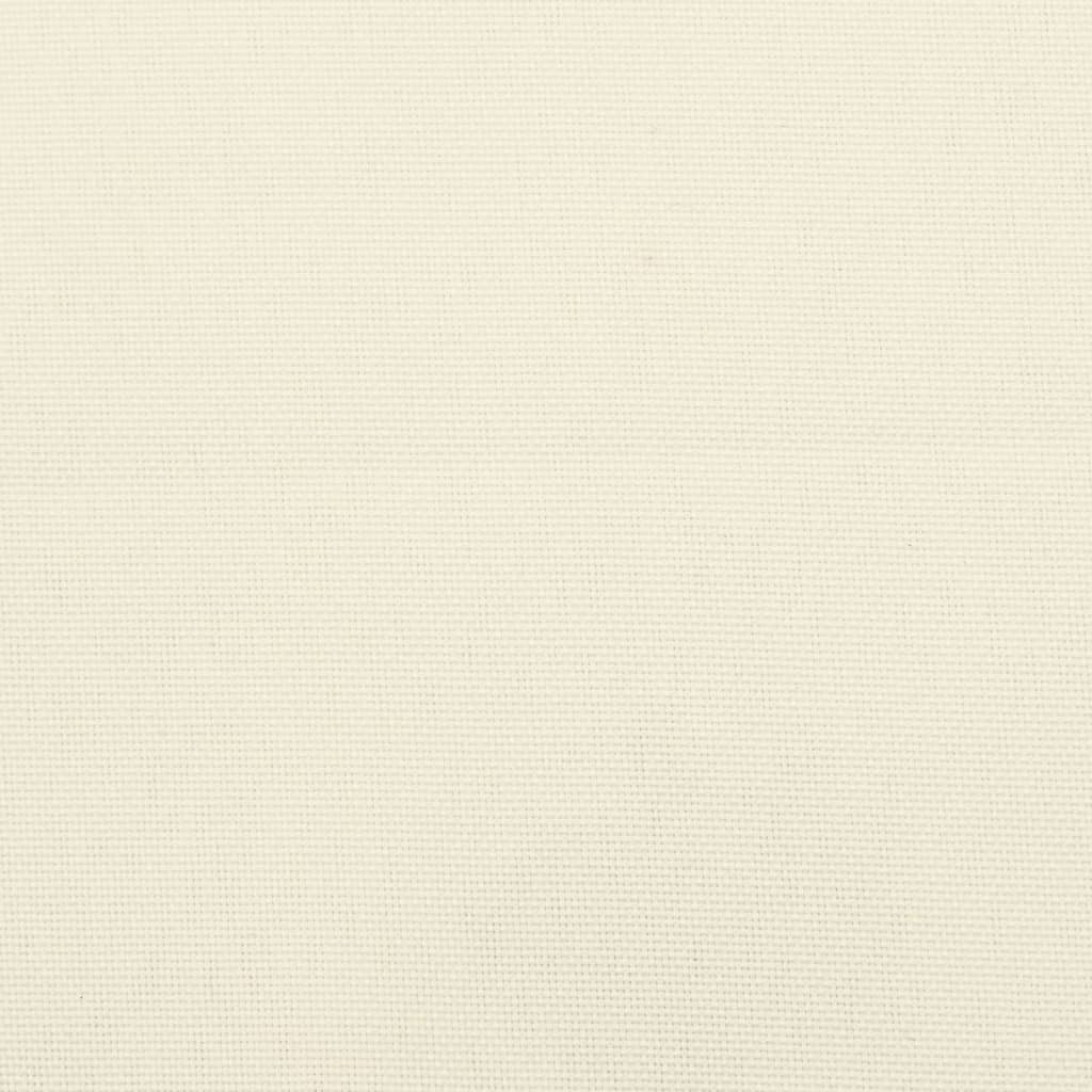 Hochlehner-Auflagen 6 Stk. Creme Oxford-Gewebe