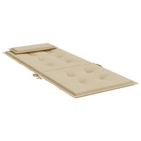 Thumbnail for Hochlehner-Auflagen 4 Stk. Beige Oxford-Gewebe