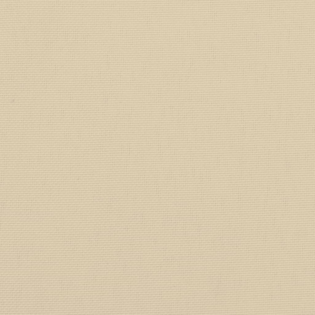 Hochlehner-Auflagen 4 Stk. Beige Oxford-Gewebe