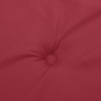 Thumbnail for Hochlehner-Auflagen 4 Stk. Weinrot Oxford-Gewebe
