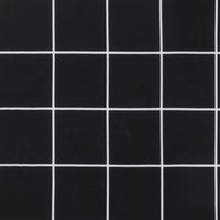 Thumbnail for Hochlehner-Auflagen 4 Stk. Schwarz Karomuster Oxford-Gewebe